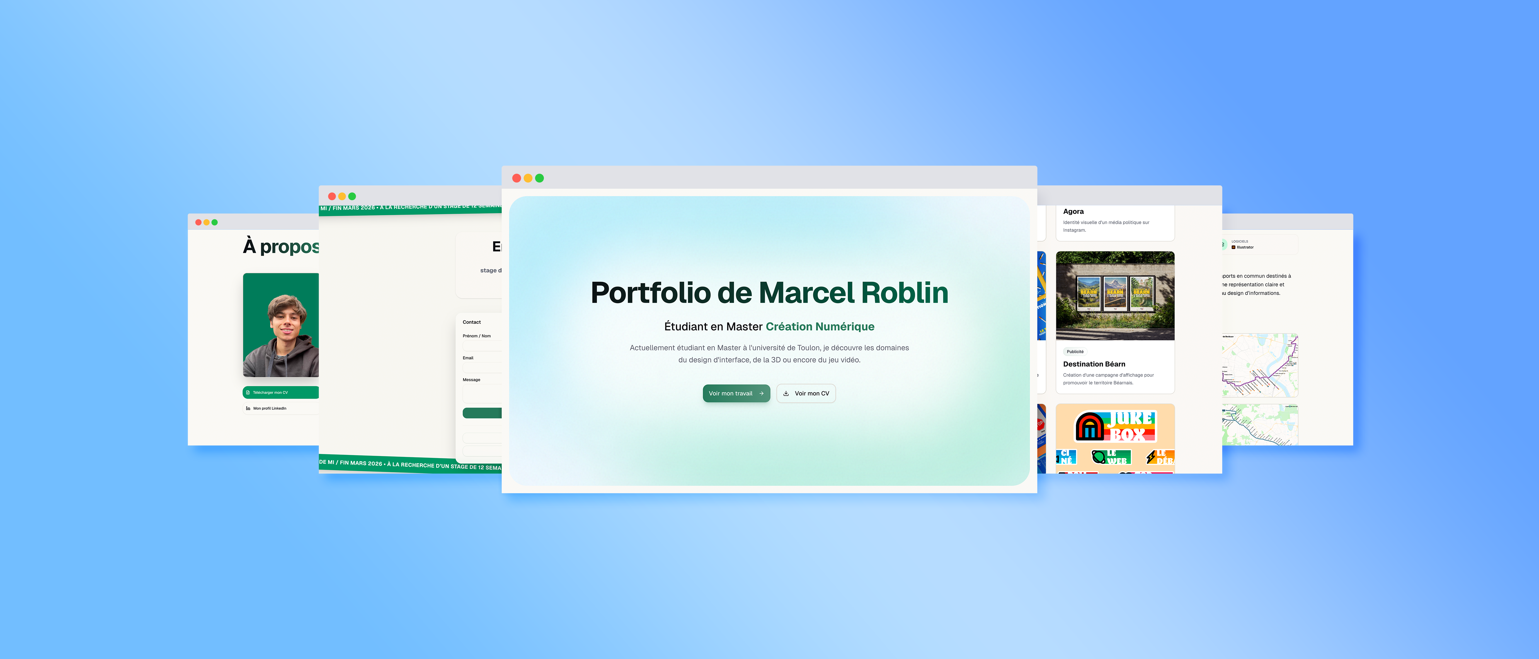 Portfolio interactif